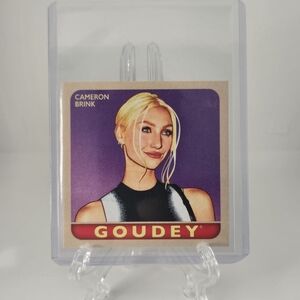 2025 Upper Deck Goodwin Champions Goudey Cameron Brink G-5 Basketball Card